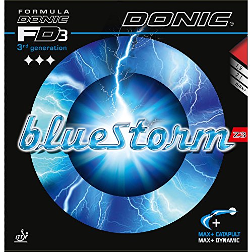 DONIC Belag Bluestorm Z3, blau, 1,9 mm von DONIC