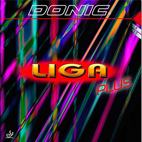 DONIC Belag Liga Plus, schwarz, 1,8 mm von DONIC