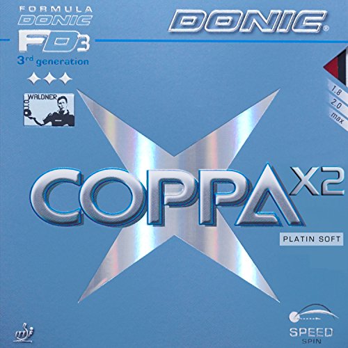 DONIC Coppa X2 Platin Soft, TT-Belag, NEU, OVP, inkl. Lieferung von DONIC