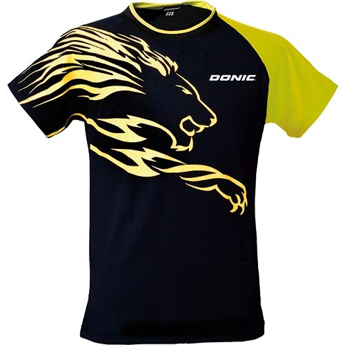 DONIC T-Shirt Lion Optionen M, schwarz/gelb von DONIC