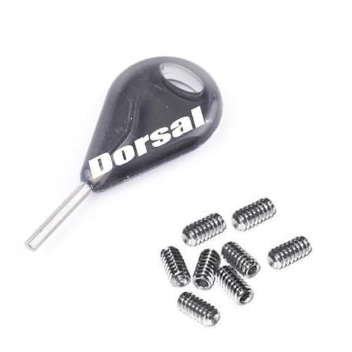 DORSAL Surfboard Fin Screws and Hex Key (FCS Compatible Replacement) FCS Screws Included von DORSAL