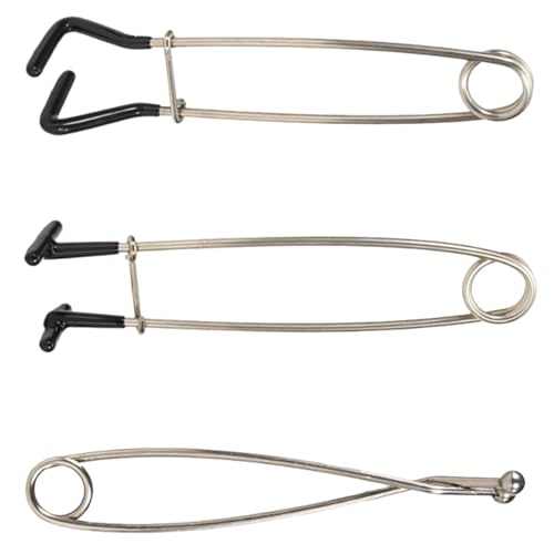 3-teiliges Edelstahl-Mundöffner-Set, Fischhakenentferner, Fischmaul-Spreizer, Salzwasser-Angelwerkzeug-Set, Angelzubehör von DOUDINGMAO
