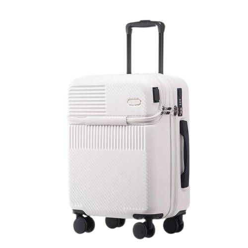 DPCDAN Handgepäck Reisegepäck Gepäckkoffer mit Reißverschluss und USB-Ladeanschluss, TSA-Zahlenschloss, Universalrad, robuster Reisekoffer Reisekoffer von DPCDAN