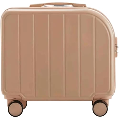 DPCDAN Handgepäck Reisegepäck Koffer Kompaktes, praktisches Gepäck mit 4 Rollen PVC Robuster Hartschalen-Koffer mit explosionsgeschütztem Reißverschluss Reisekoffer von DPCDAN