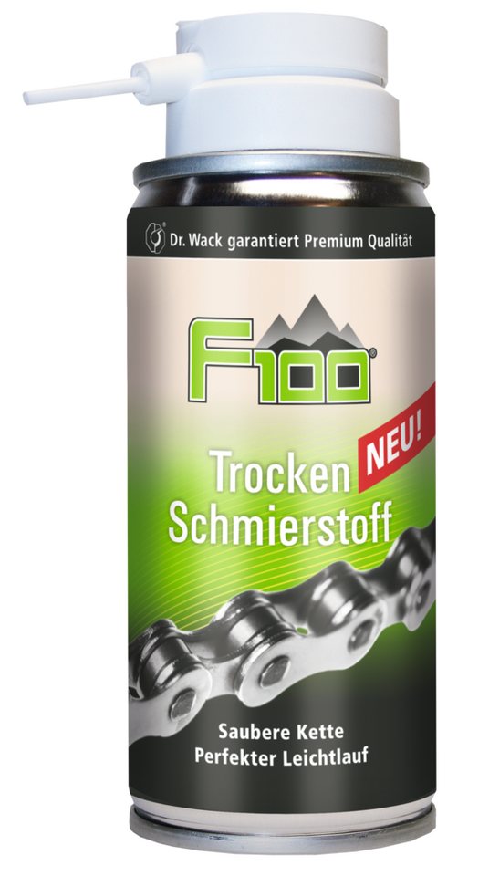 DR WACK Fahrradöl Dr. Wack F100 Trocken Schmierstoff 100 ml von DR WACK