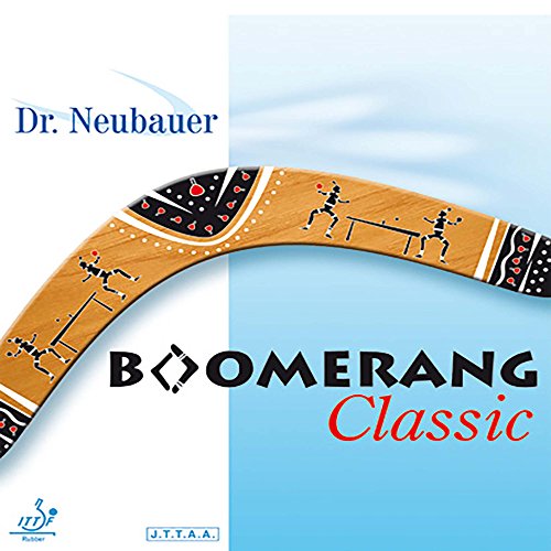 DR. NEUBAUER Belag Boomerang Classic, schwarz, OX von DR. NEUBAUER