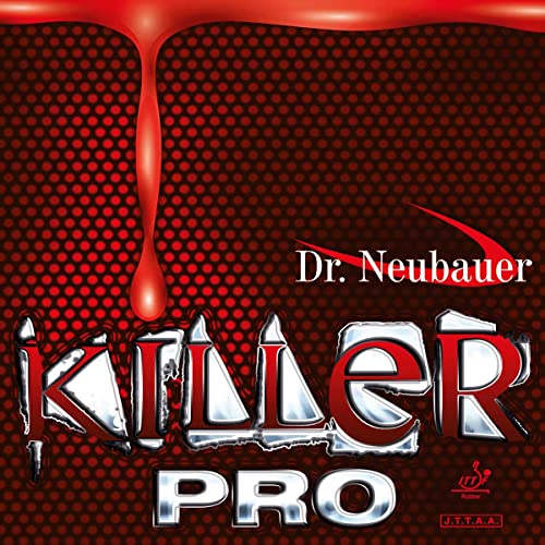 DR. NEUBAUER Belag Killer Pro (Kurznoppe) Farbe 1,3 mm, schwarz, Größe 1,3 mm, schwarz von DR. NEUBAUER