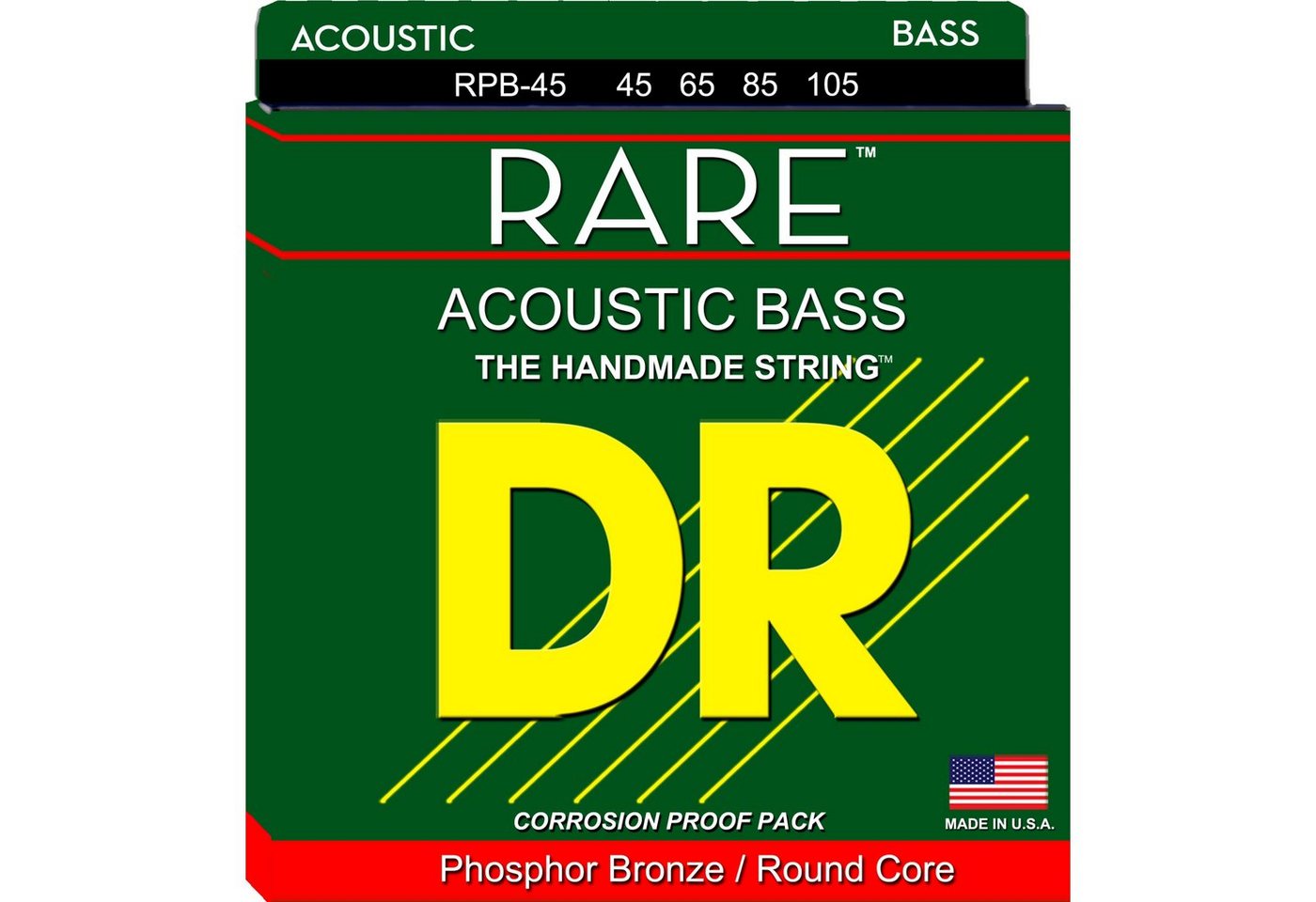 DR Saiten, (RPB-45 Rare), RPB-45 Rare - Akustikbass Saiten von DR