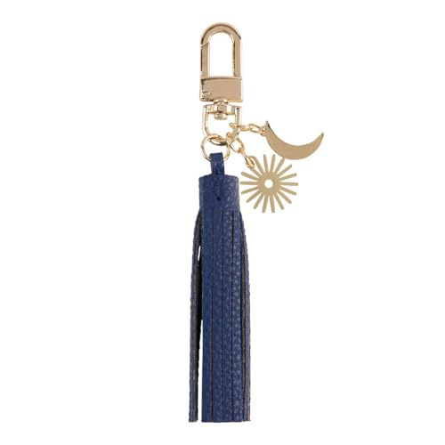 Draeger Paris Schlüsselanhänger mit Bommel Sonne Mond von DRAEGER