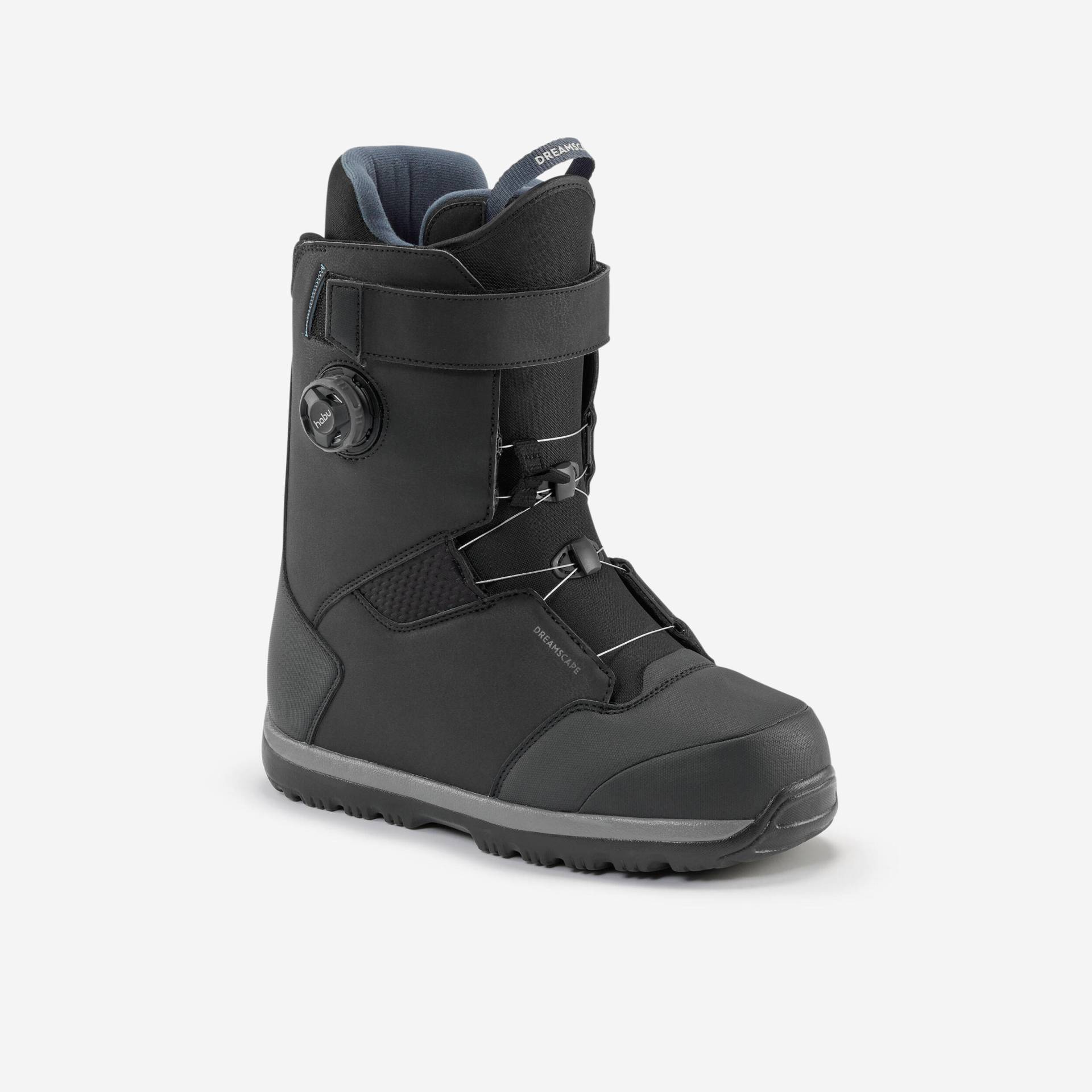 Snowboard Boots Herren Schnellschnürsystem - All Road 500 schwarz von DREAMSCAPE