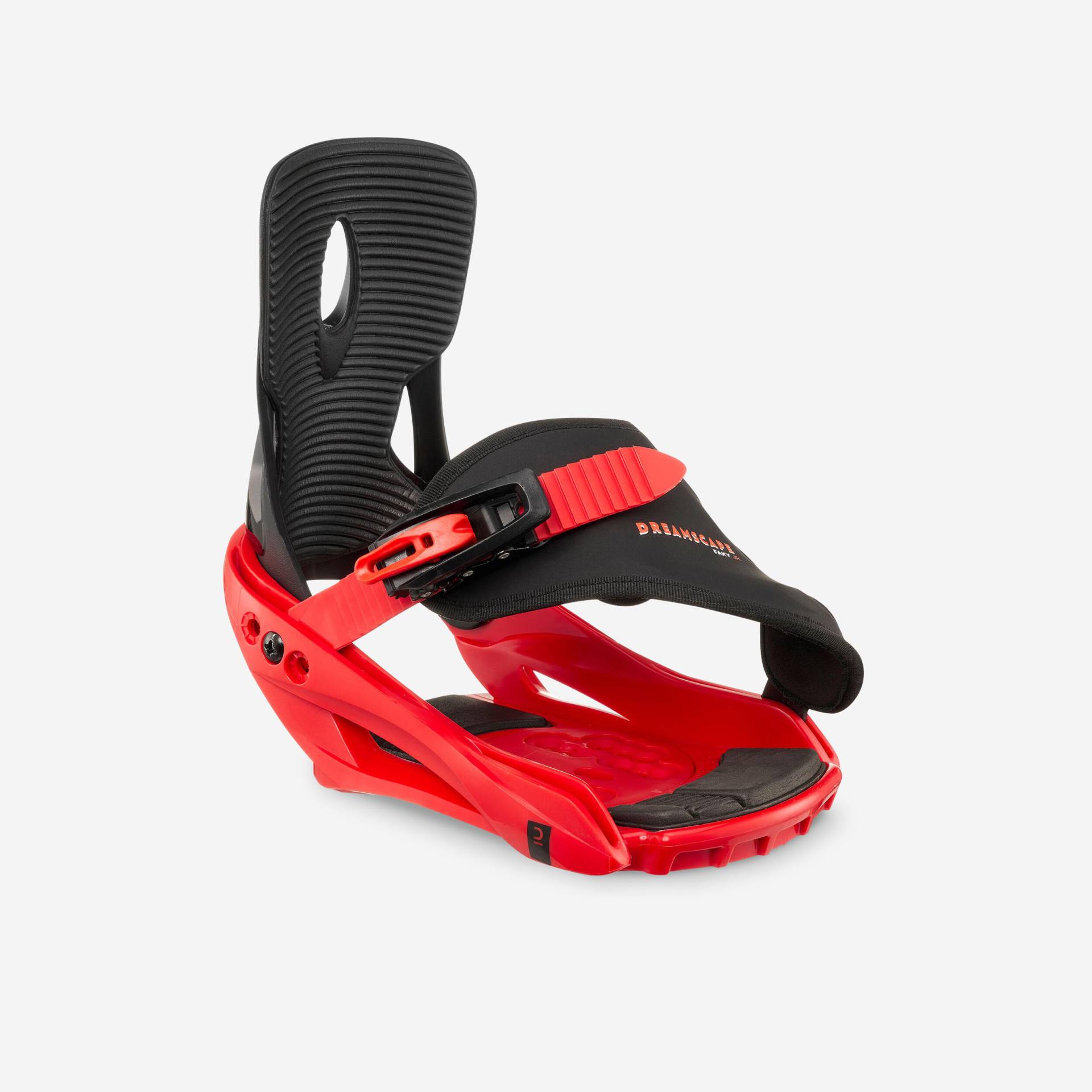 Snowboardbindung Kinder Schnellverschluss - Faky S schwarz/rot von DREAMSCAPE