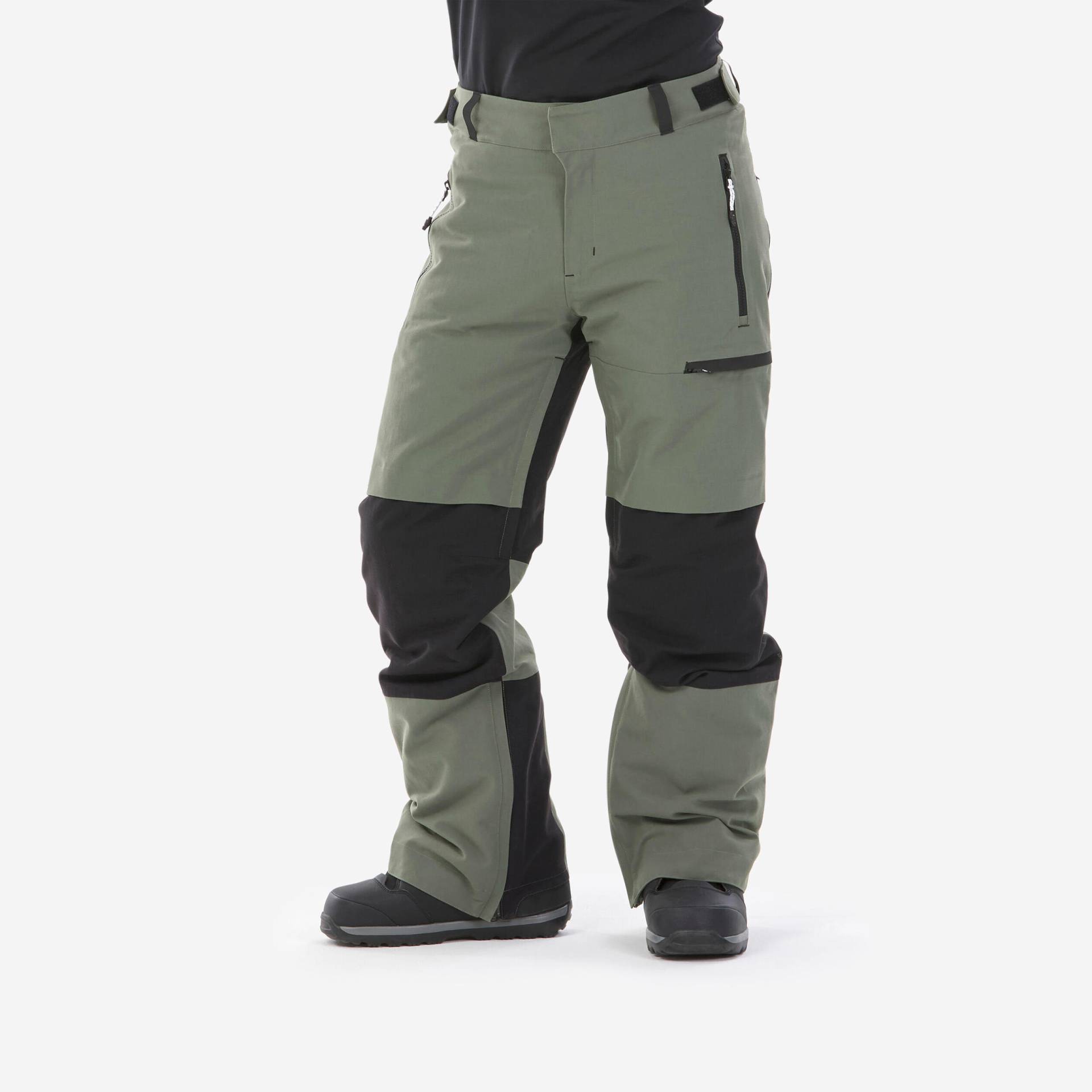 Snowboardhose Herren wasserdicht - SNB 500 khaki von DREAMSCAPE