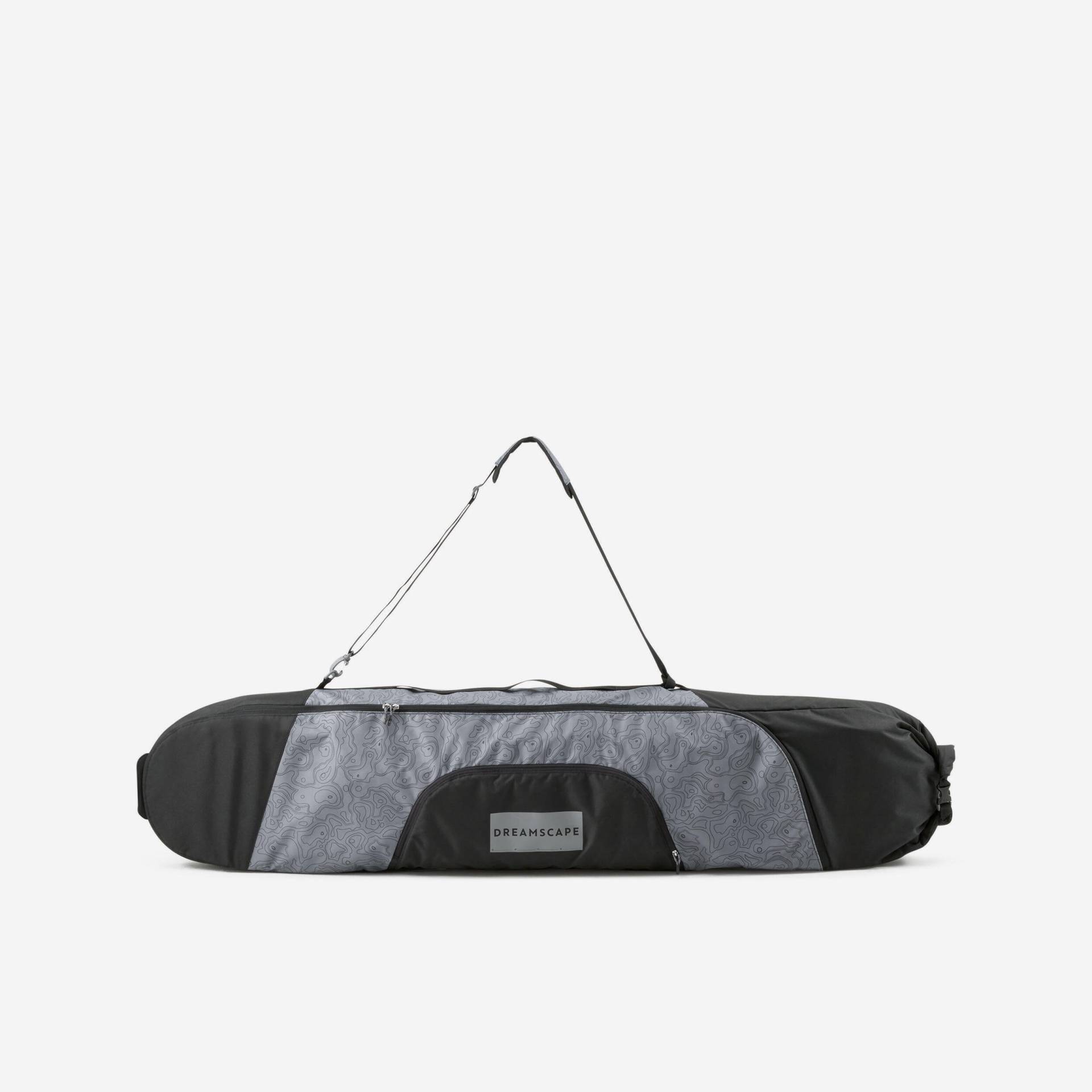 Transporttasche Snowboard 142 cm bis 170 cm mit Tragegurt - schwarz von DREAMSCAPE