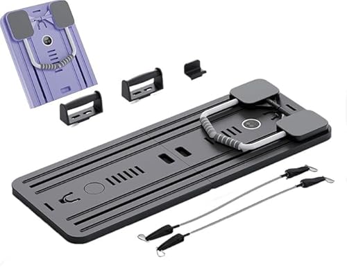 2024 Best Lhanel Pilates Reformer Set, 5-in-1 Gleitbrett, Mehrzweck-Klappbrett für Zuhause von DRFGHK