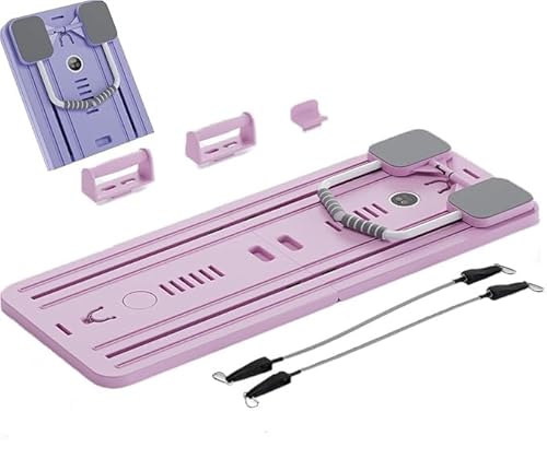 2024 Best Lhanel Pilates Reformer Set, 5-in-1 Gleitbrett, Mehrzweck-Klappbrett für Zuhause von DRFGHK
