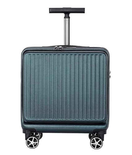 DRMEE Reisekoffer 16 In-Koffer, Geschäftsreisen, Boarding, Hartschalenkoffer Mit Rollen, Leichter Koffer Suitcase Rollkoffer(Color:C) von DRMEE