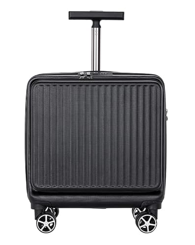 DRMEE Reisekoffer 16 In-Koffer, Geschäftsreisen, Boarding, Hartschalenkoffer Mit Rollen, Leichter Koffer Suitcase Rollkoffer(Color:E) von DRMEE