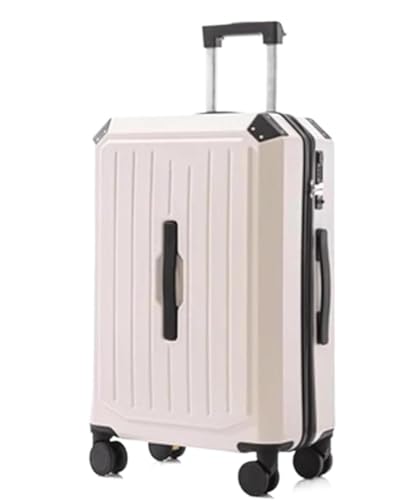 DRMEE Reisekoffer Gepäck Mit Rollen, Wiederaufladbare Koffer Mit Getränkehalter, Koffer Für Die Reise Suitcase Rollkoffer(Color:E,Size:22in) von DRMEE
