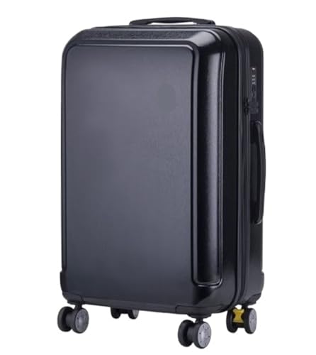 DRMEE Reisekoffer Hartschalenkoffer Mit Großem Fassungsvermögen Und Rollen, Reisekomfort, Leicht Suitcase Rollkoffer(Color:B,Size:26in) von DRMEE