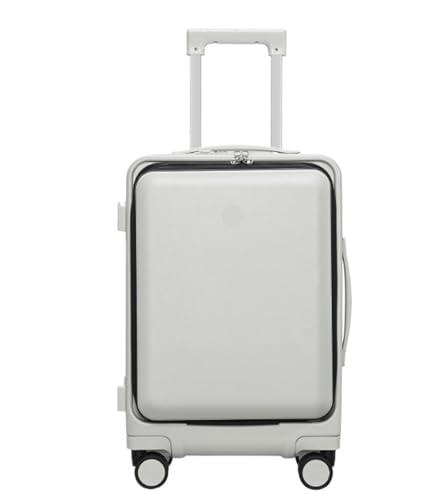 DRMEE Reisekoffer Koffer Mit Universeller Radsicherheit, Gepäck-USB-Schnittstelle, Leichtem TSA-Code-Schloss Suitcase Rollkoffer(Color:A,Size:20in) von DRMEE