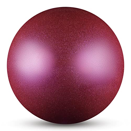 DRUNA Ball für Rhythmische Sportgymnastik Glitter 300 g 15 cm Violett von DRUNA