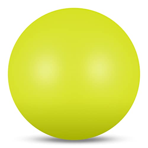DRUNA Ball für Rhythmische Sportgymnastik PVC 300 g 15 cm Zitrone von DRUNA