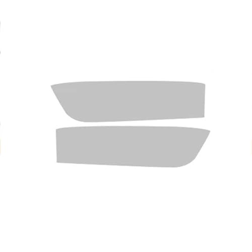 DRYIC Auto Scheinwerfer Aufkleber Für A&UDI Q5 SQ5 2018–2020 2 Stück Auto-Scheinwerfer-Schutzfolie, Vinyl, transparent, schwarz, TPU, vorgeschnittener Außenaufkleber von DRYIC