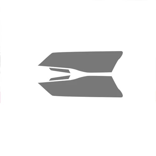 DRYIC Auto Scheinwerfer Aufkleber Für A&UDI R8 2006–2015 Auto-Scheinwerfer-Schutzfolie, Vinyl, transparent, schwarz, TPU, vorgeschnittener Außenaufkleber von DRYIC
