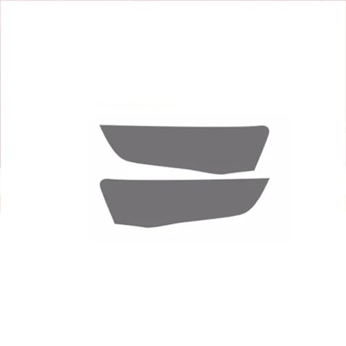DRYIC Auto Scheinwerfer Aufkleber Für A&UDI S4 2013–2015 2 Stück Auto-Scheinwerfer-Schutzfolie, Vinyl, transparent, schwarz, TPU, vorgeschnittener Außenaufkleber von DRYIC