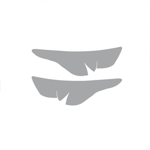 DRYIC Auto Scheinwerfer Aufkleber Für I&nfiniti QX70 2013–2016 2 Stück Auto-Scheinwerfer-Schutzfolie, Vinyl, transparent, schwarz, TPU, vorgeschnittener Außenaufkleber von DRYIC