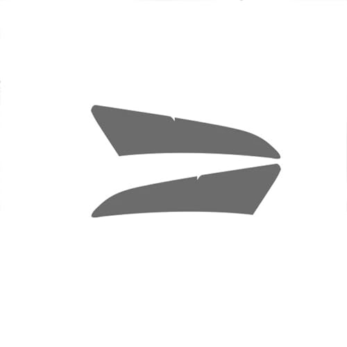 DRYIC Auto Scheinwerfer Aufkleber Für L&EXUS GS450 GS200 2015–2020 Auto-Scheinwerfer-Schutzfolie, Vinyl, transparent, schwarz, TPU, vorgeschnittener Außenaufkleber von DRYIC