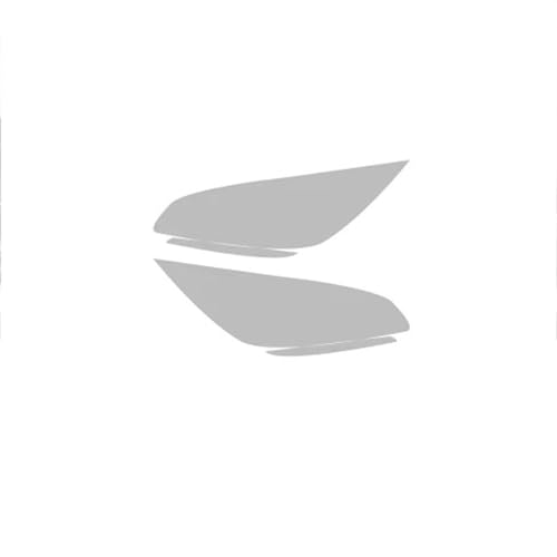 DRYIC Auto Scheinwerfer Aufkleber Für L&incoln Corsair 2019 2020 Auto-Scheinwerfer-Schutzfolie, Vinyl, transparent, schwarz, TPU, vorgeschnittener Außenaufkleber von DRYIC