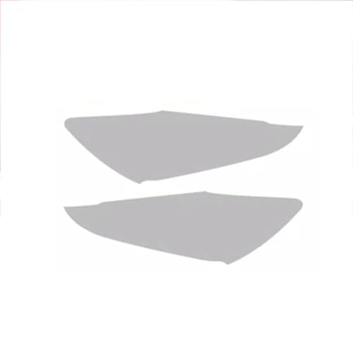 DRYIC Auto Scheinwerfer Aufkleber Für M&azda 6 Atenza 2018–2020 2 Stück Auto-Scheinwerfer-Schutzfolie, Vinyl, transparent, schwarz, TPU, vorgeschnittener Außenaufkleber von DRYIC