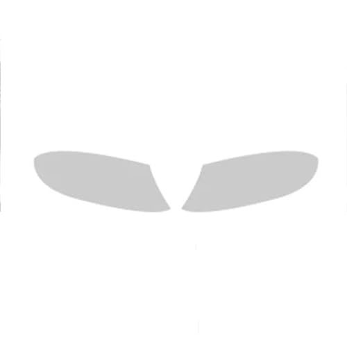 DRYIC Auto Scheinwerfer Aufkleber Für MERC&edes B&ENZ E-Klasse A238 2017–2020 Auto-Scheinwerfer-Schutzfolie, Vinyl, transparent, schwarz, TPU, vorgeschnittener Außenaufkleber von DRYIC