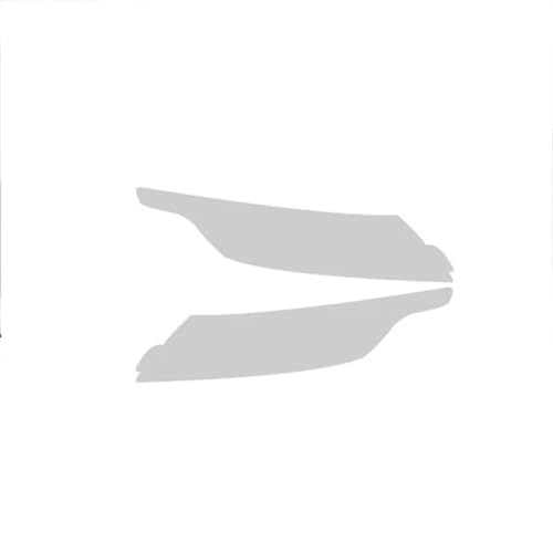DRYIC Auto Scheinwerfer Aufkleber Für R&Ange Für R&Over Velar 2017 2018 Auto-Scheinwerfer-Schutzfolie, Vinyl, transparent, schwarz, TPU, vorgeschnittener Außenaufkleber von DRYIC
