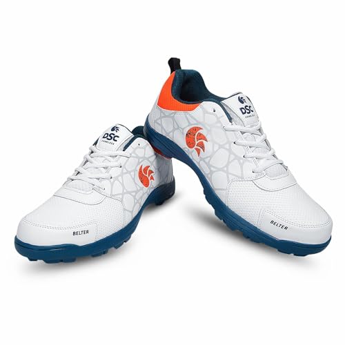 DSC Men's Belter Cricket Shoes, Teal Blue, 9 UK von DSC