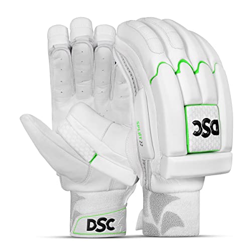 DSC Unisex-Adult 1504258 Cricket Gloves, White, Mens Right von DSC