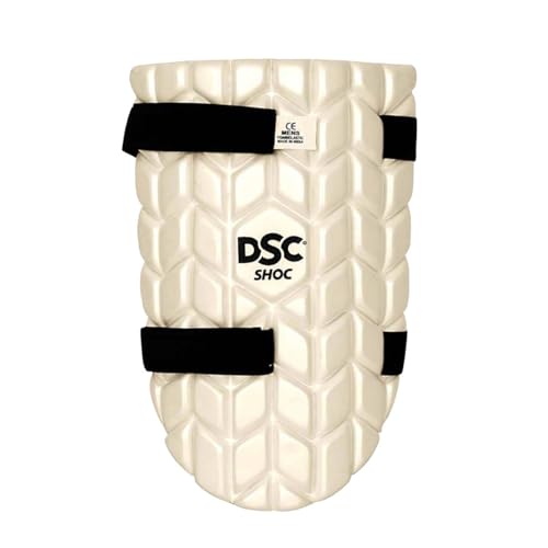 DSC Unisex-Adult 1500413 Tigh Pad, White, Mens Right von DSC