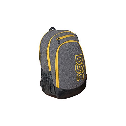 DSC Unisex – Erwachsene 1501220 Kit Tasche, Grau/Gelb, Einheitsgröße von DSC