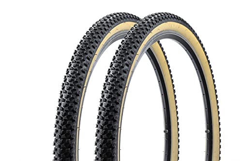 2 Stück 29 Zoll Fahrrad Reifen 54-622 MTB Classic 29x2.10 Set schwarz braun tire SRI-94 von DSI