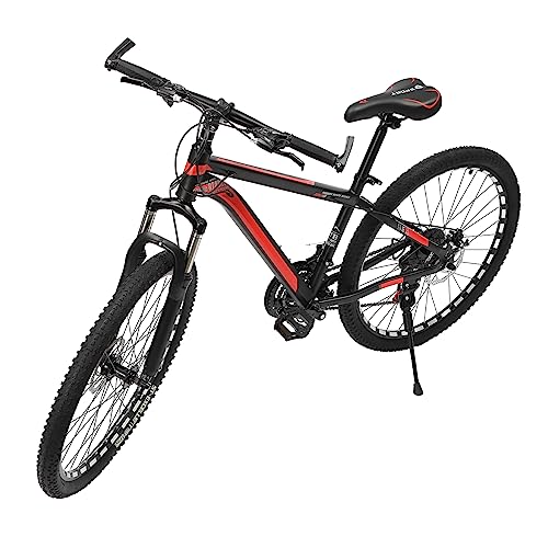DSYOGX 26 Zoll Mountainbike 21-Gang Erwachsen Fahrrad Leichtgewicht MTB Siebenteiliges Positionierschwungrad Fahrräder, Scheibenbremsen, für Damen und Herren von DSYOGX