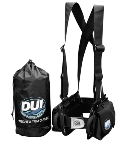 Diving Unlimited International DUI Weight and Trim Classic Weight Scuba Harness System Medium von DUI