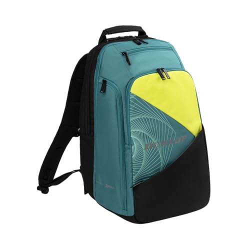 DUNLOP SX-Performance Rucksack, Blaugrün-Schwarz-Gelb von Dunlop Sports