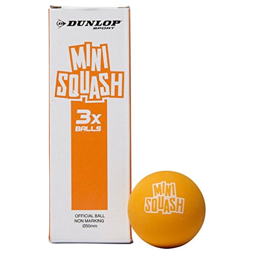 DUNLOP Spielen Mini Squash Ball, Naturell, EinheitsgrÃŸe von Dunlop Sports