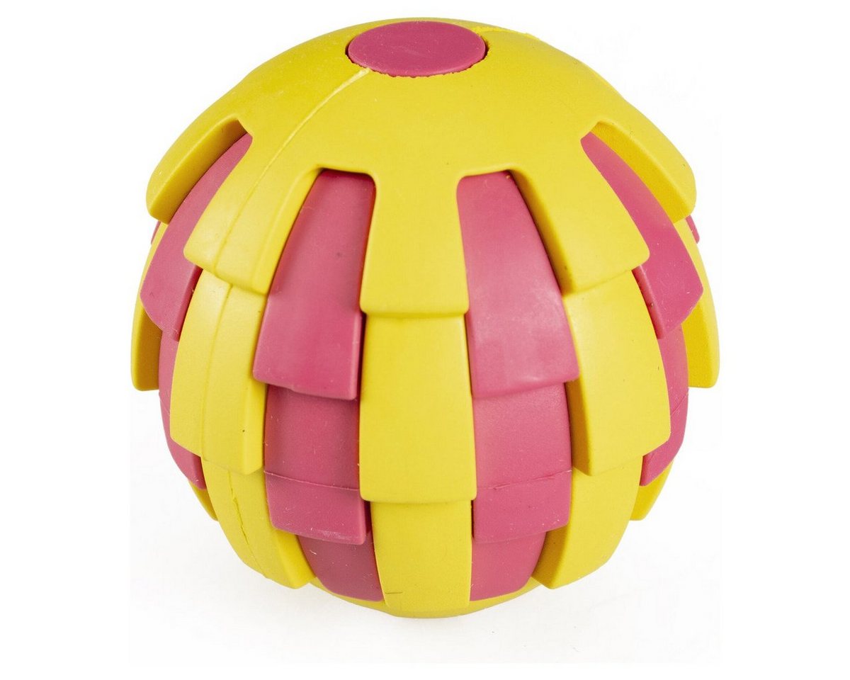 DUVO+ Spielknochen Hundespielzeug Leckerli-Spender Ball Gummi von DUVO+