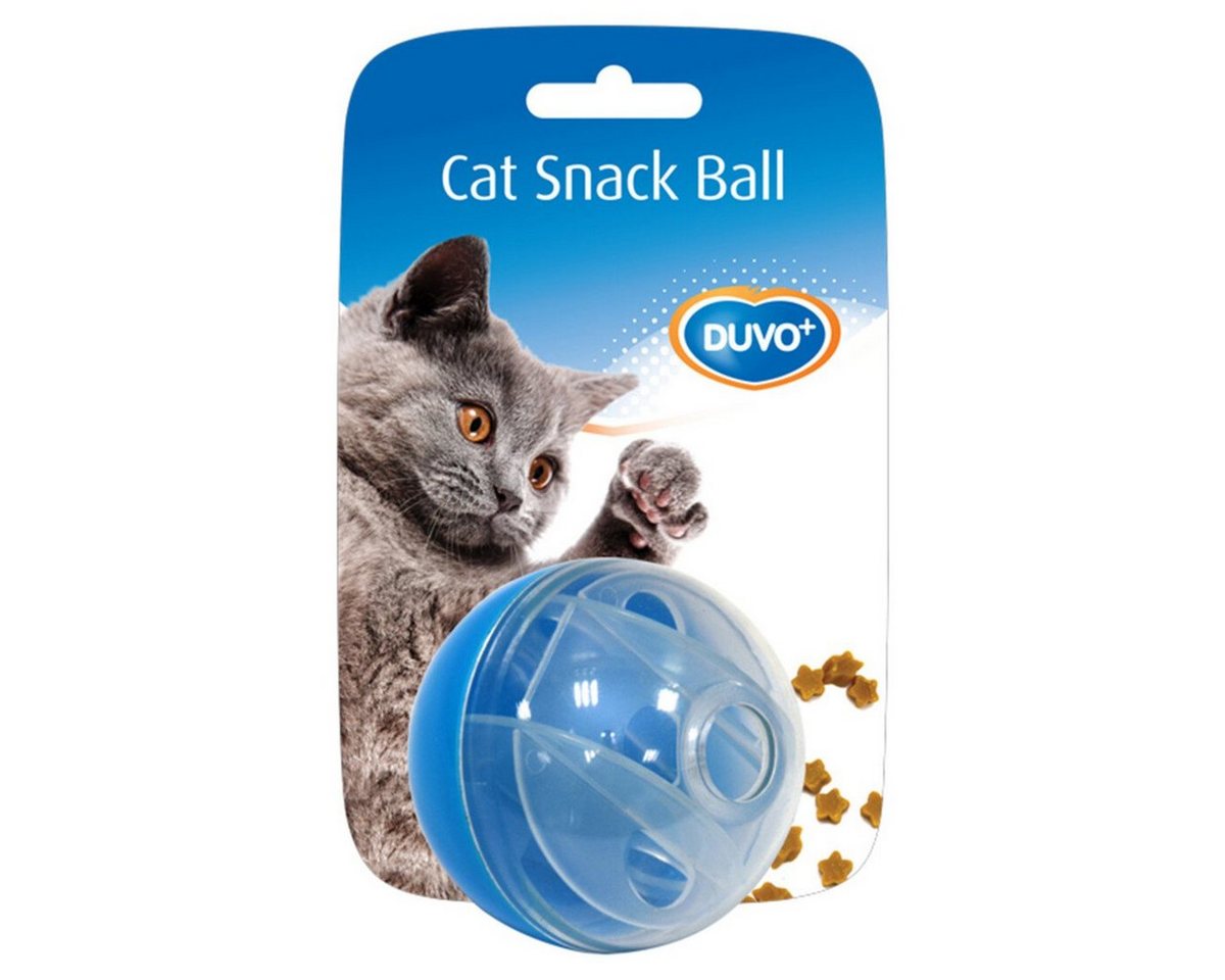 DUVO+ Tier-Intelligenzspielzeug Snack Ball blau von DUVO+