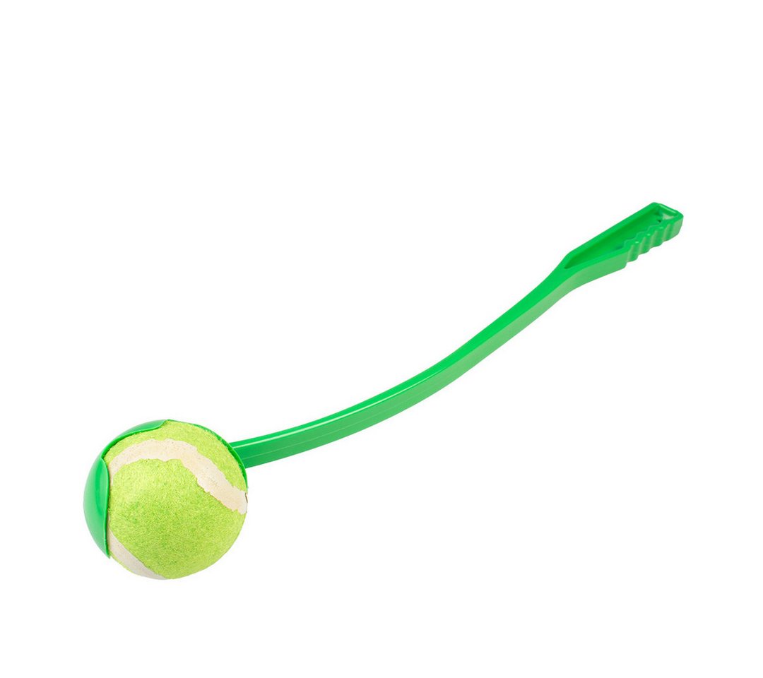 DUVO+ Tierball Duvoplus Tennisballwerfer - grün Länge: 50 cm von DUVO+