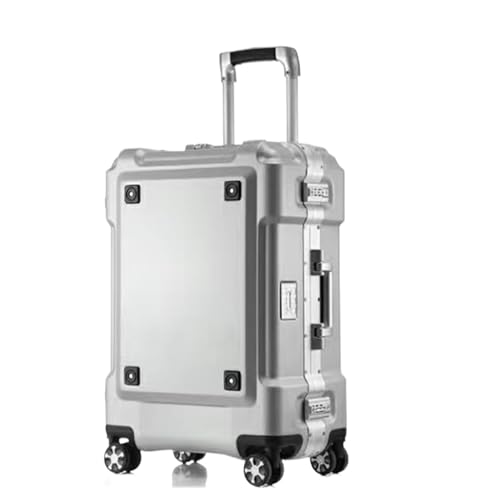 DXZENBO Gepäckkoffer, Handgepäck, Reisekoffer, verdickendes Gepäck mit Doppelrädern, Hartschalen-Handgepäck, aufgegebenes Gepäck von DXZENBO