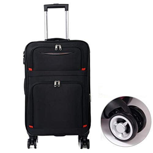 DXZENBO Kabinenkoffer, Handgepäck, Koffer, Reisetasche, leicht, Ryanair-zugelassener Handgepäckkoffer, Trolley, 360-Grad-Spinnräder, doppelter Komfort von DXZENBO