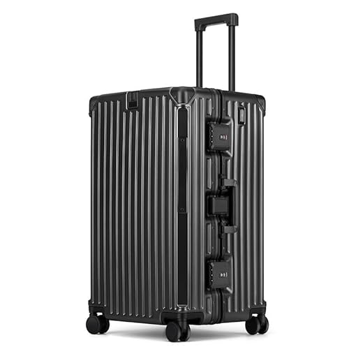 DXZENBO Koffer, Koffer, Sport-Trolley, großes Fassungsvermögen, Passwortbox, kann im Ausland überprüft Werden, einfacher Reißverschluss-Koffer, langlebiges Gepäck für Geschäftsreisen von DXZENBO